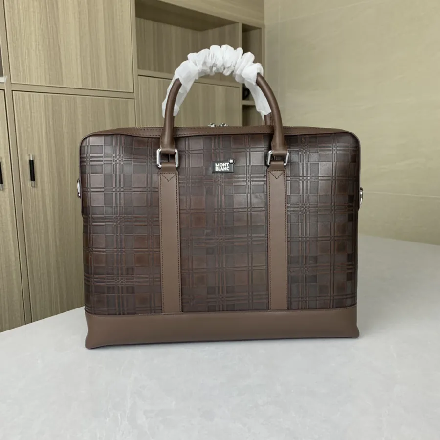 Montblanc Briefcase 8403 1 Coffee Color