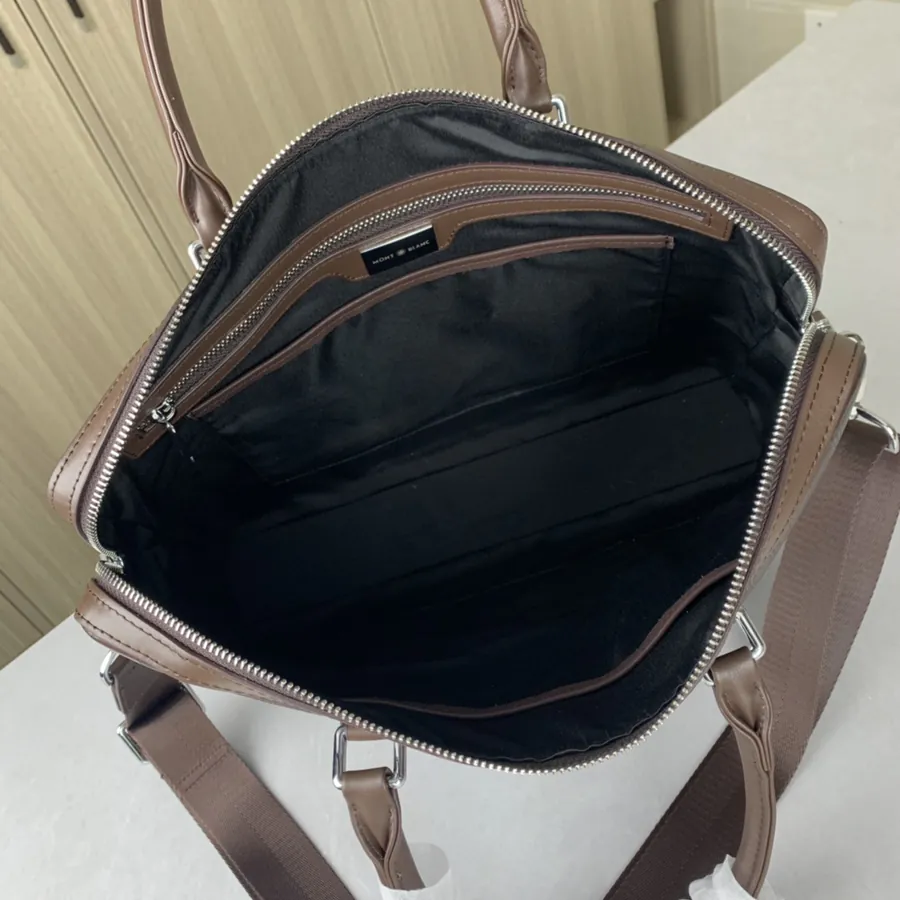 Montblanc Briefcase 8403 1 Coffee Color