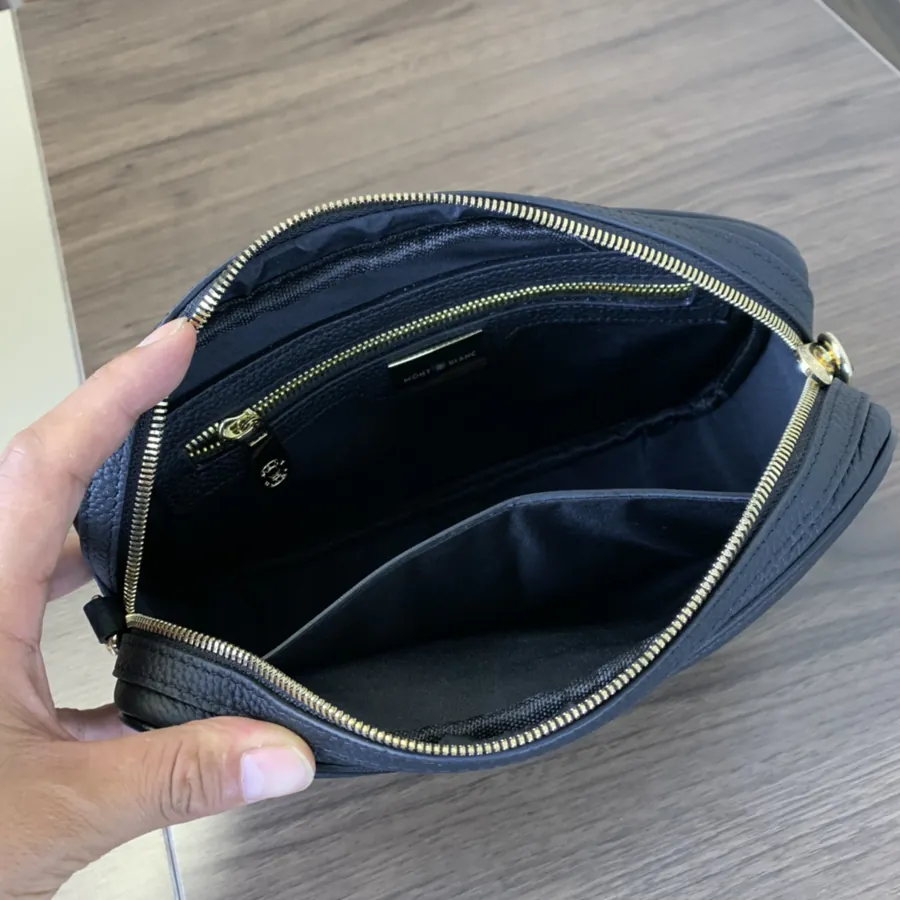 Mondaine Bucket Bag Premium Calfskin, Black, 8331 3