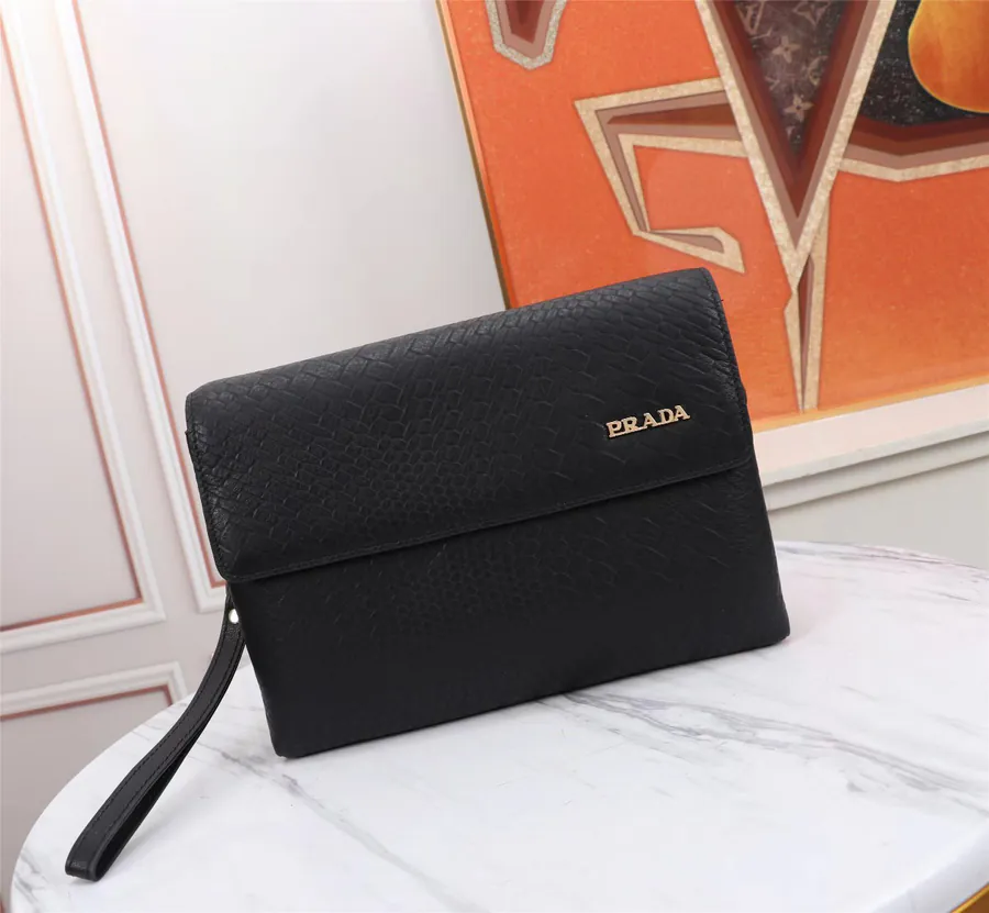 Prada Single Handle Bag 2022 New Model Password Lock