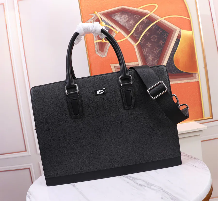 Mondaine Premium Leather Briefcase with Inner Cotton Lining