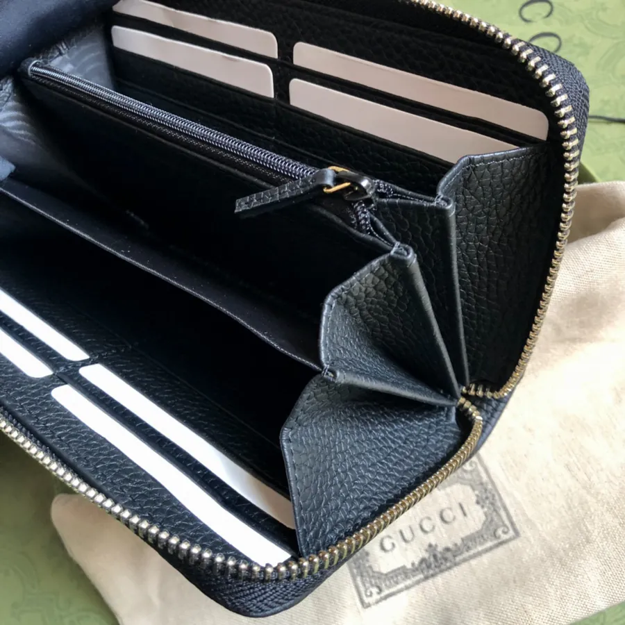 Ophidia Series Bucket Bag in Grained Calfskin