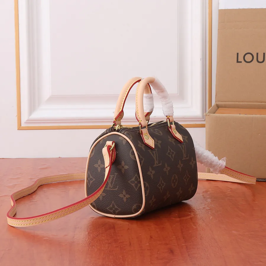 Nano Speedy Handbag in Classic Monogram