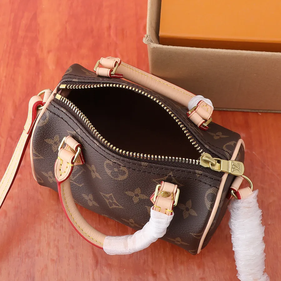 Nano Speedy Handbag in Classic Monogram