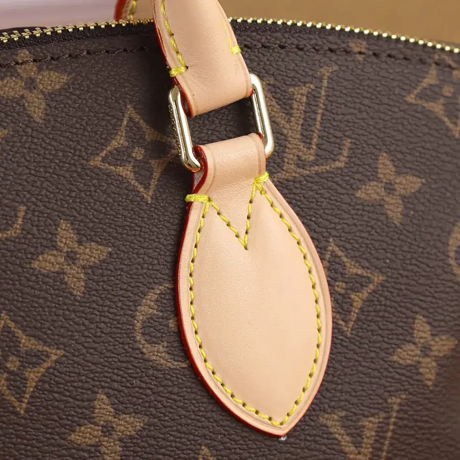 Boétie Small Zip Tote Bag with Monogram Canvas and Leather Trim