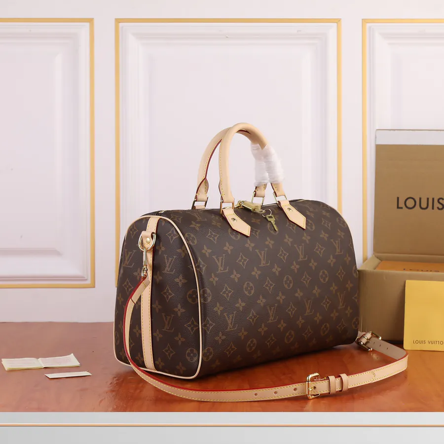 Louis Vuitton Speedy Bucket Bag Large, Perfectly Handcrafted