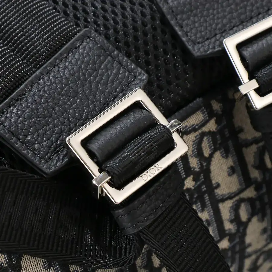 Dior Oblique Motion Backpack Beige & Black