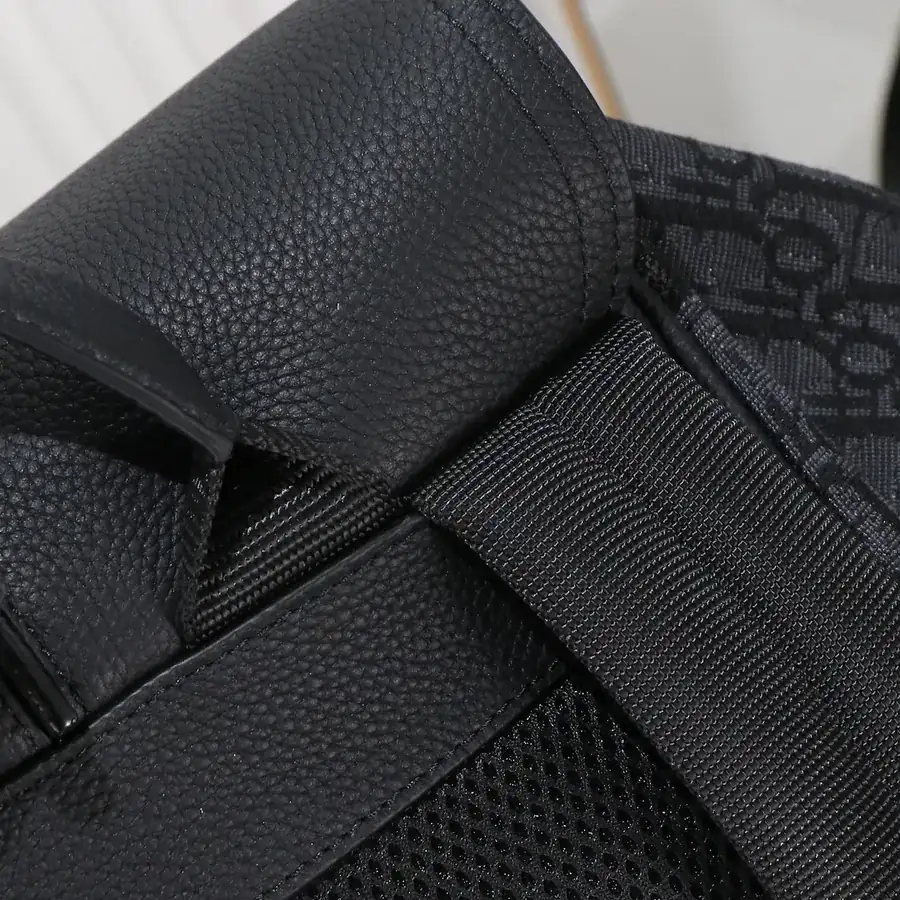 Dior Oblique Motion Backpack Beige & Black