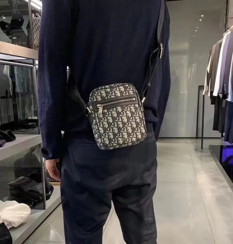 Dior Market Top Version Messenger Bag with Box and Gift Wrap