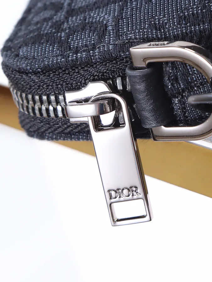 Dior Oblique Handbag with Detachable Leather Strap