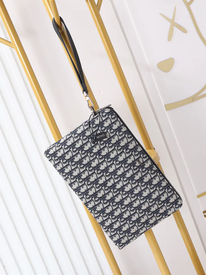 Dior Oblique Handbag with Detachable Strap