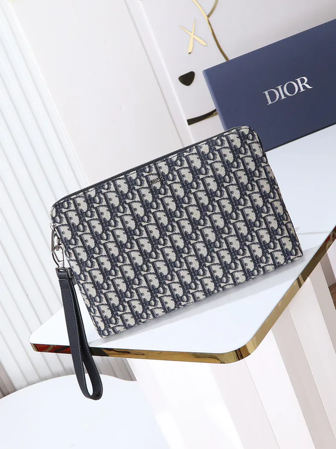 Dior Oblique Handbag with Detachable Strap