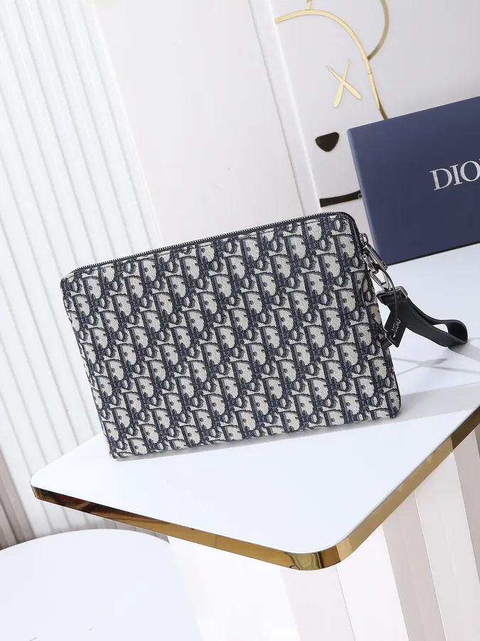 Dior Oblique Handbag with Detachable Strap