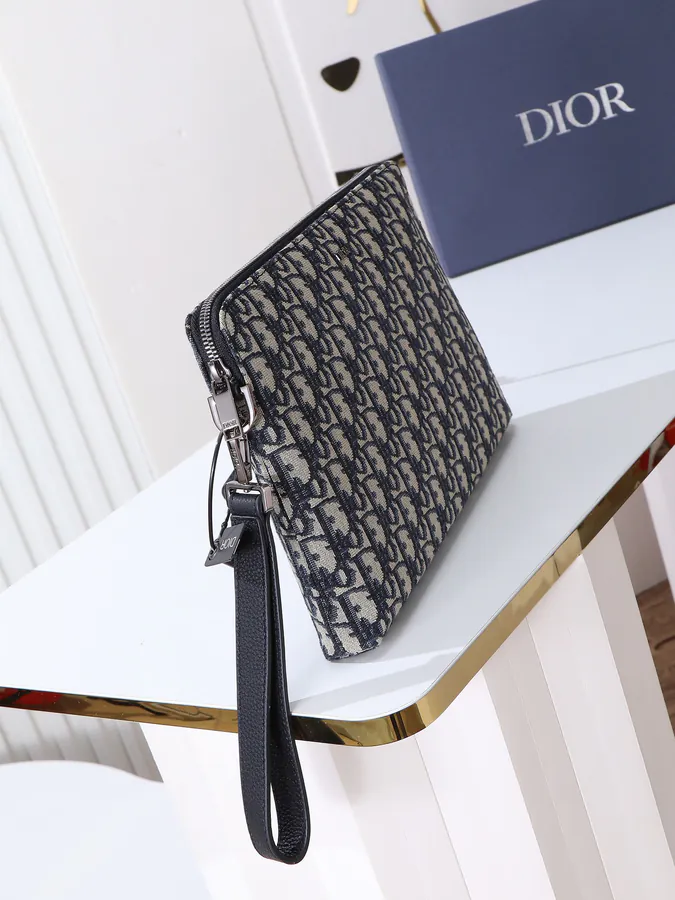 Dior Oblique Handbag with Detachable Strap