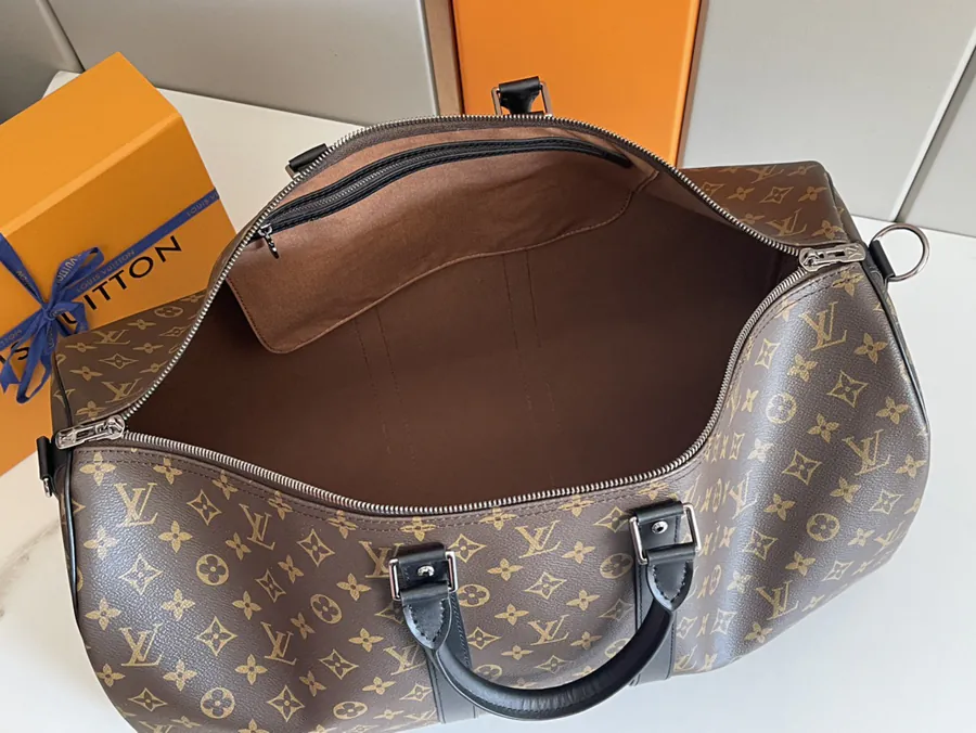 Keepall 55 Travel Bag in Monogram Eclipse