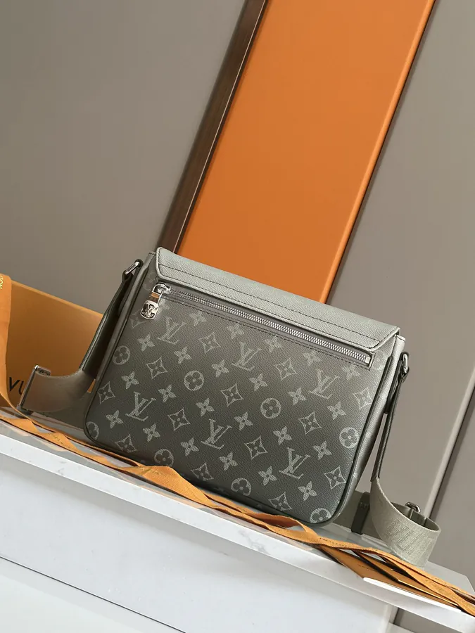 District Mini Messenger Bag Der Infini Coated Canvas