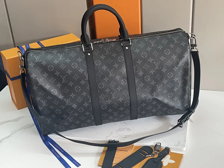 Keepall 55 Travel Bag by Monogram Eclipse