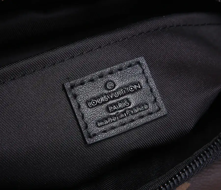 Original Monogram Assar Canvas S Lo Briefcase with Magnetic Lock