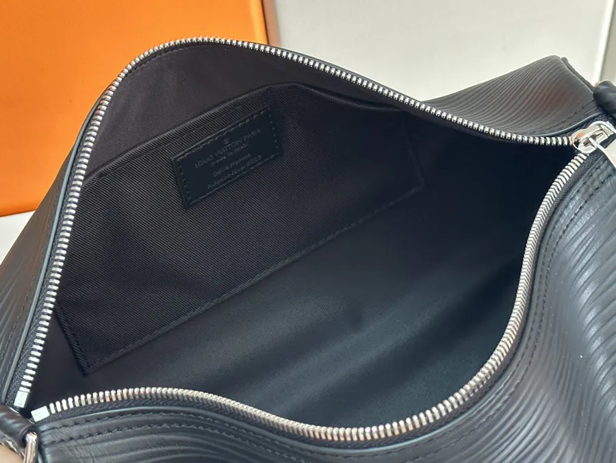 Aly Soft Polochon Handbag Black