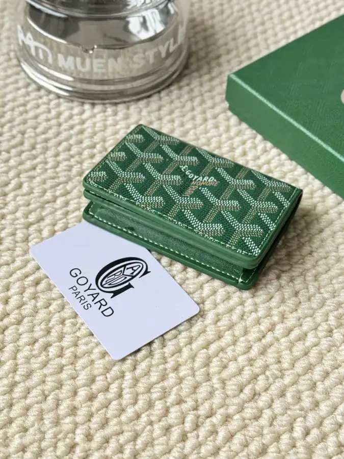 Goyard Malhesherbes Card Holder Business Style
