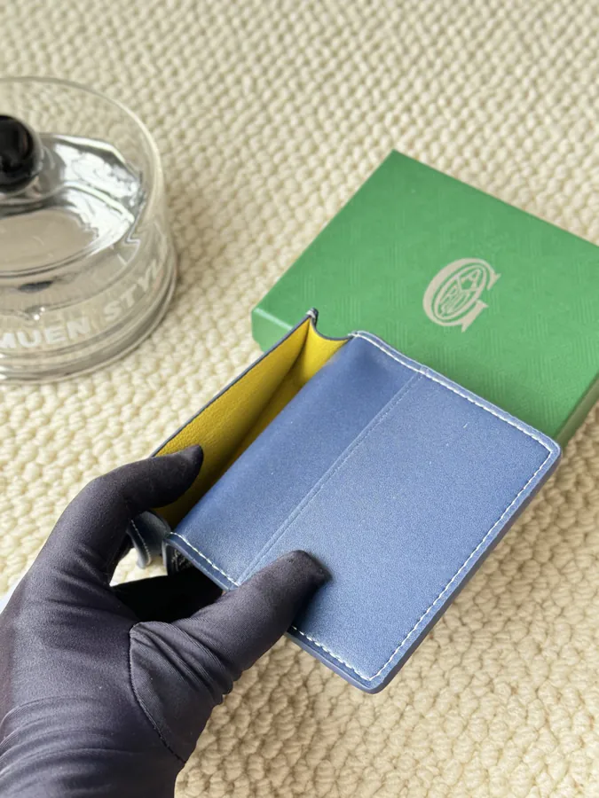 Goyard Malhesherbes Card Holder Business Style