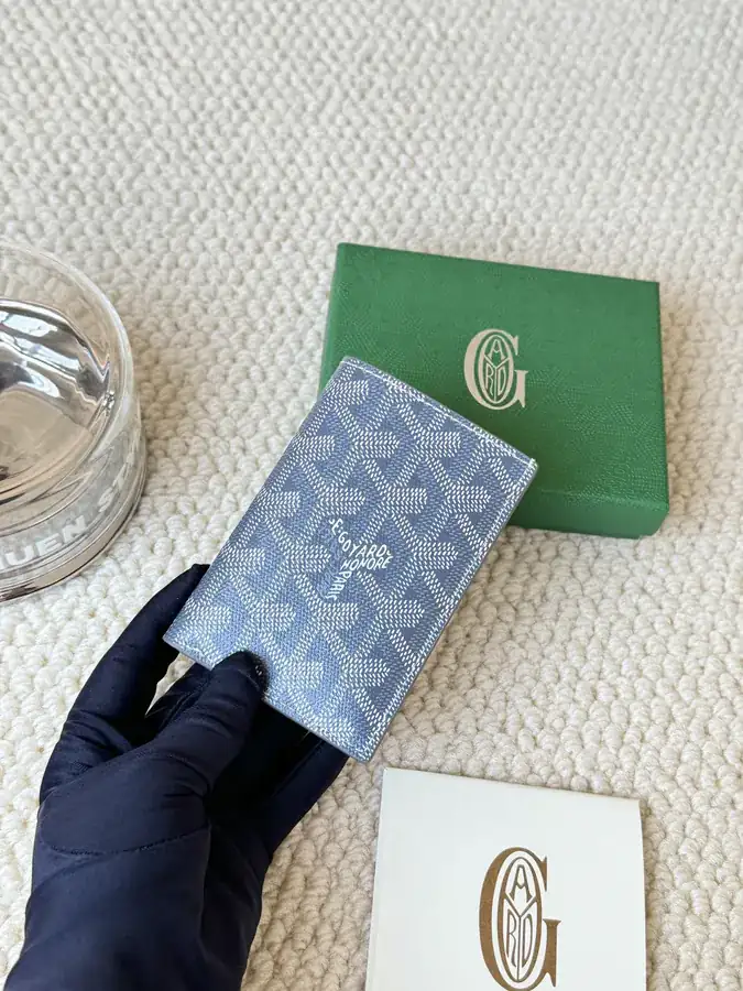 Goyard Goyardine Canvas & Vauzelles Calfskin Wallet