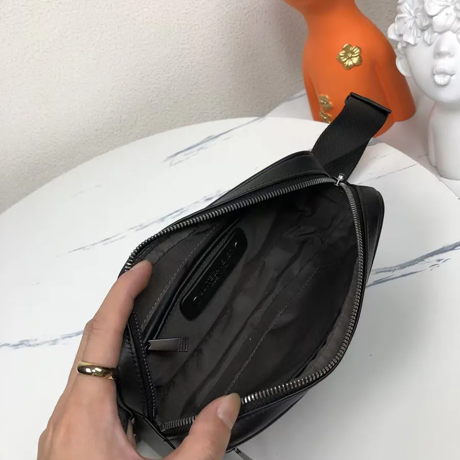P350 BV New Intrecciato Leather Mini Waist Bag