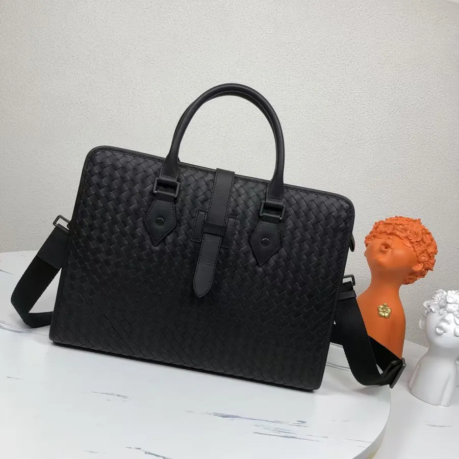 P600 Bottega Veneta Men's Custom Briefcase Classic Design