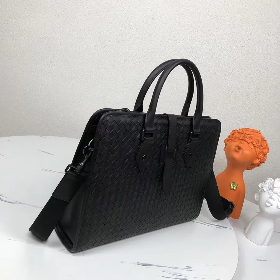 P600 Bottega Veneta Men's Custom Briefcase Classic Design