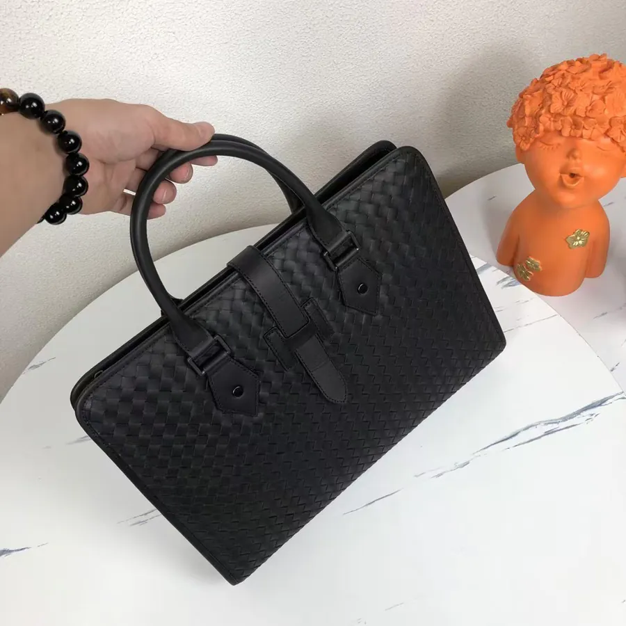 P600 Bottega Veneta Men's Custom Briefcase Classic Design