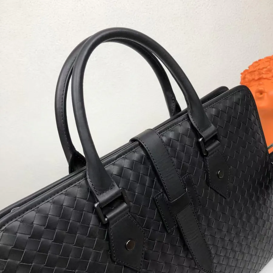 P600 Bottega Veneta Men's Custom Briefcase Classic Design