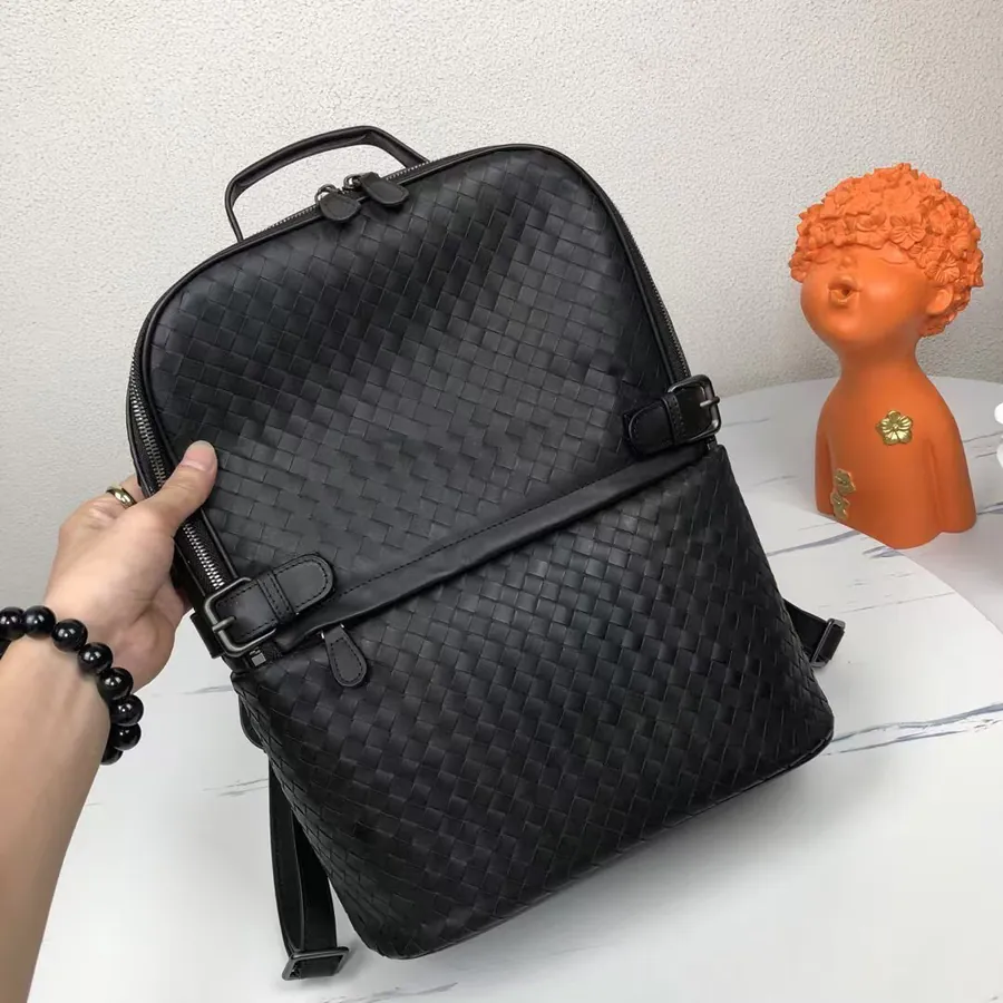 P700 BV New Mens Backpack Premium Leather, Elegant Design