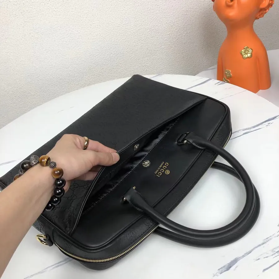 P520 G Brand Italian Briefcase