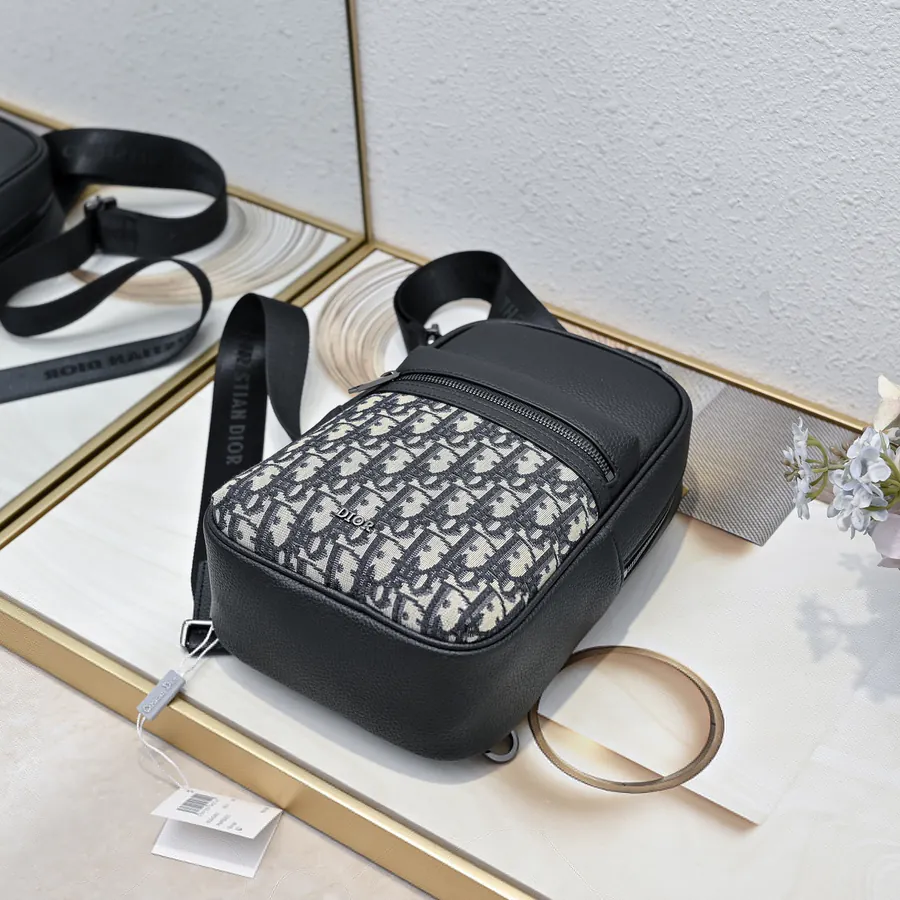 New Season Oblique Print Crossbody Bag from Rider Inspired