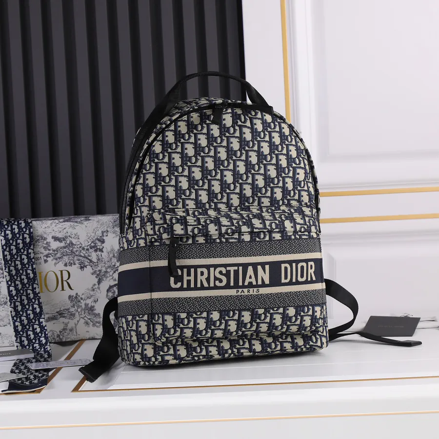 Oblique Large Double Shoulder Bag Retro Style