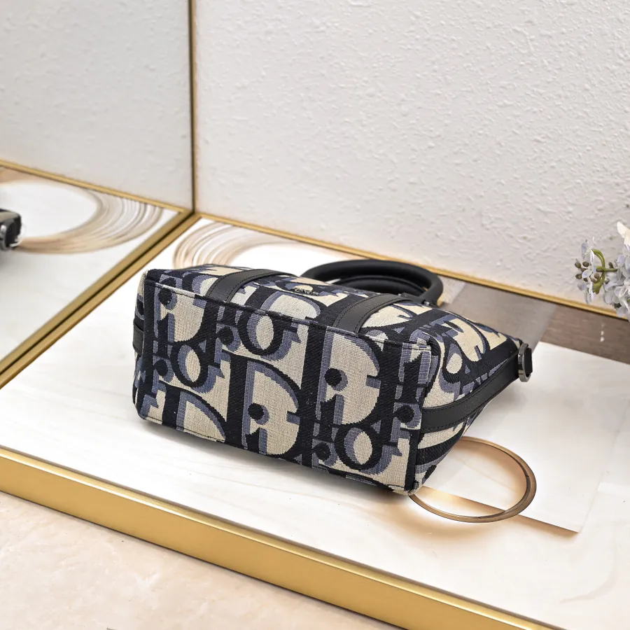 Dior Weekender25 Handbag in Blue