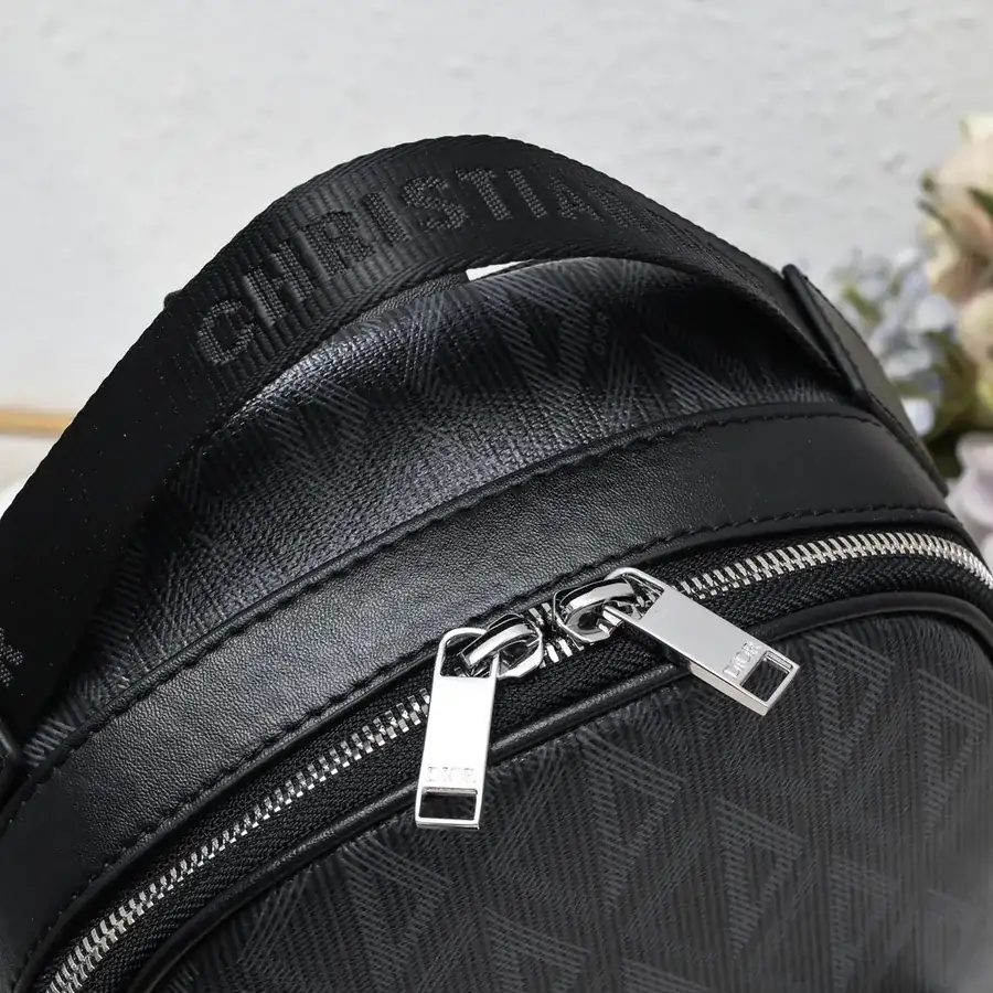 Rider Inspired Oblique Print Crossbody Bag