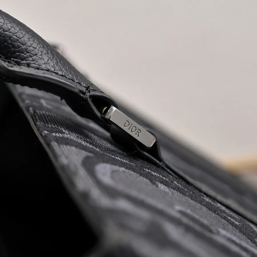 East West Handbag in Black Oblique Fabric