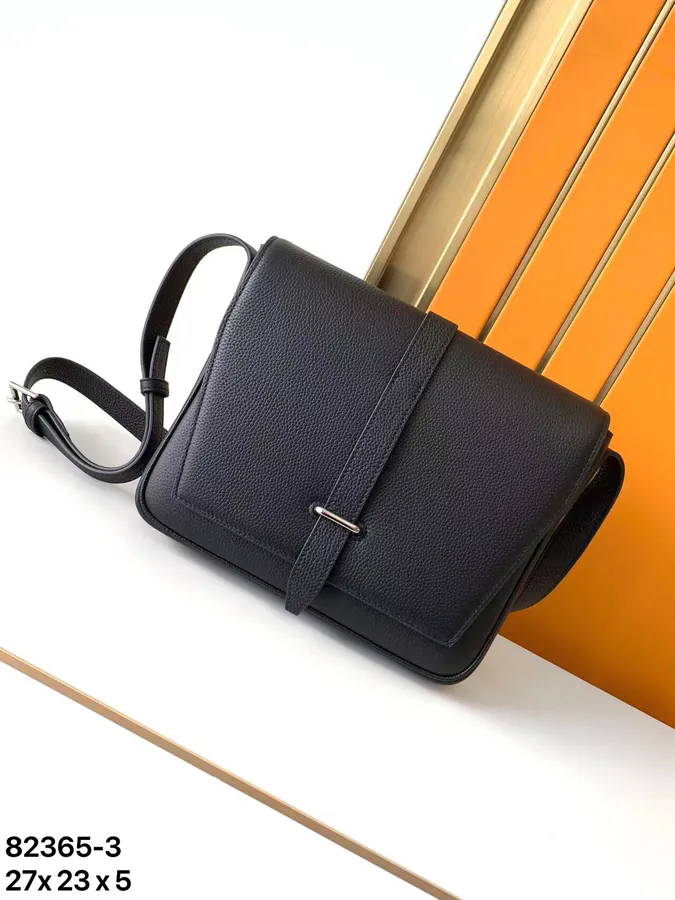 Ema Black Luxury Bucket Bag