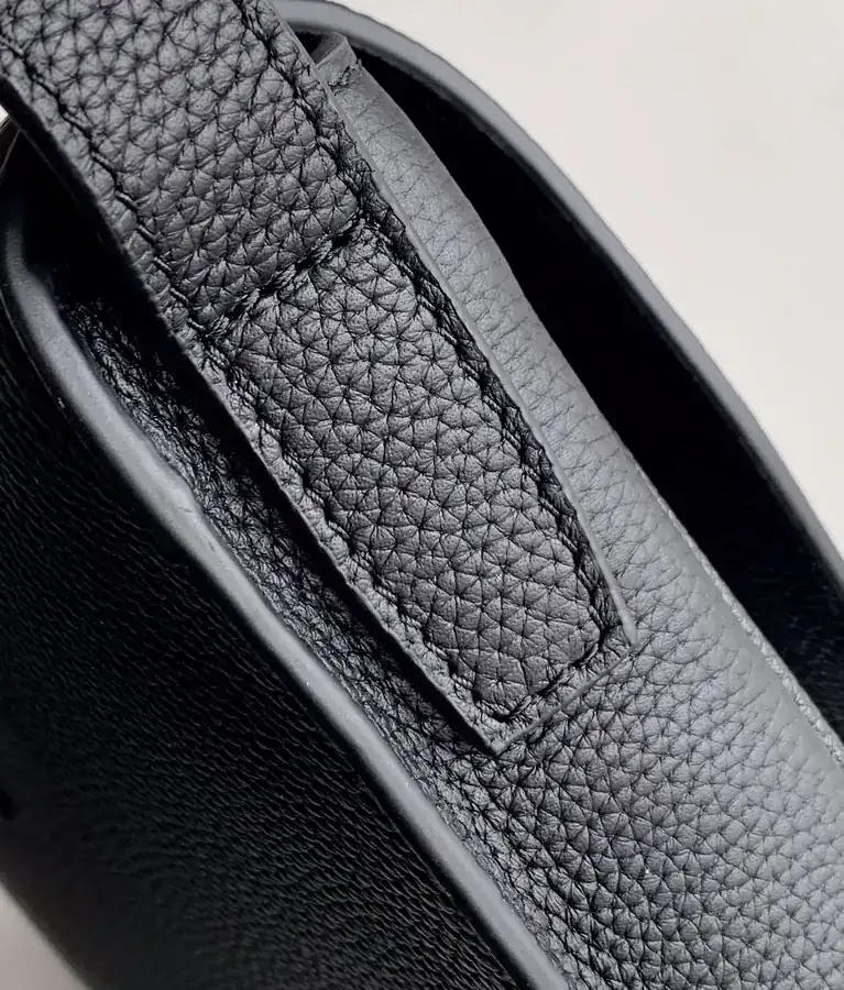 Ema Black Luxury Bucket Bag