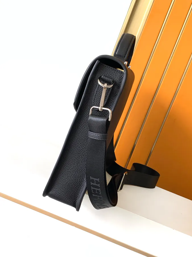 Black Premium Original Emma Italian Top Grain Calfskin Handbag