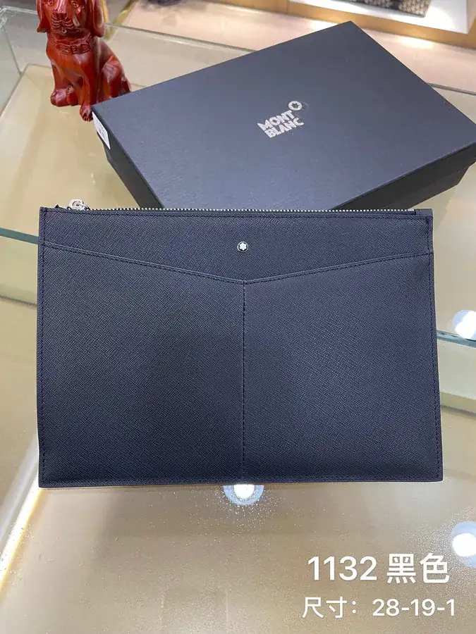 Mondaine Replica Wallet in Spanish Grain Calfskin