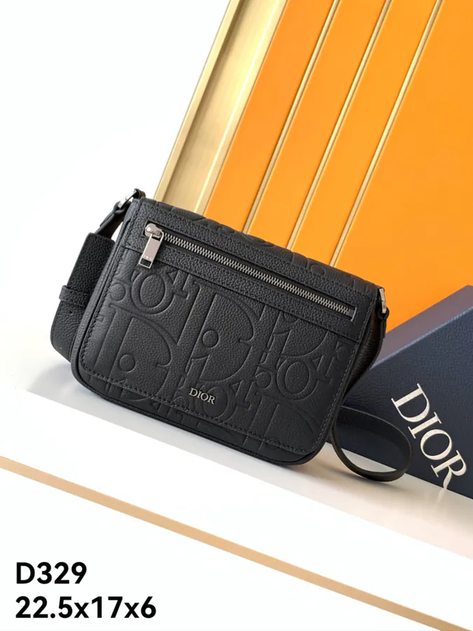 Original D329 Crossbody Bag Premium Full Leather, Trendy and Stylish