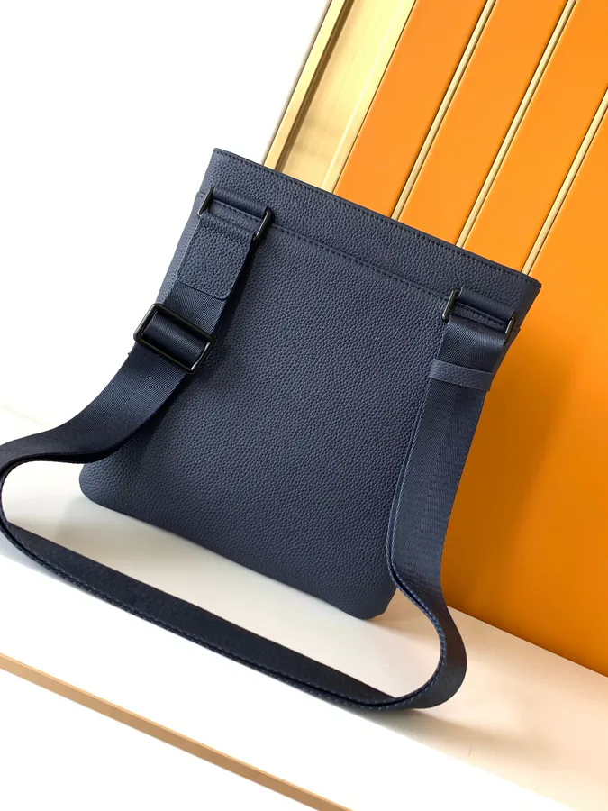 Fila Blue Bucket Bag Premium Leather, Stylish and Practical