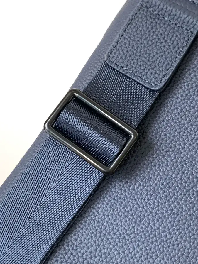 Fila Blue Bucket Bag Premium Leather, Stylish and Practical