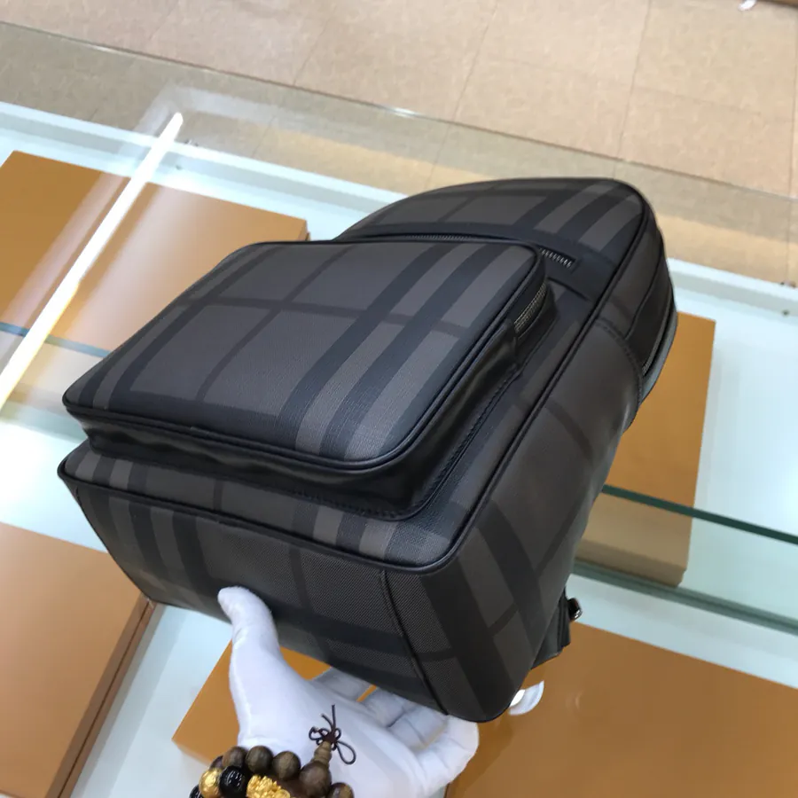 BURBERRY Premium Shoulder Bag with Grained Calfskin