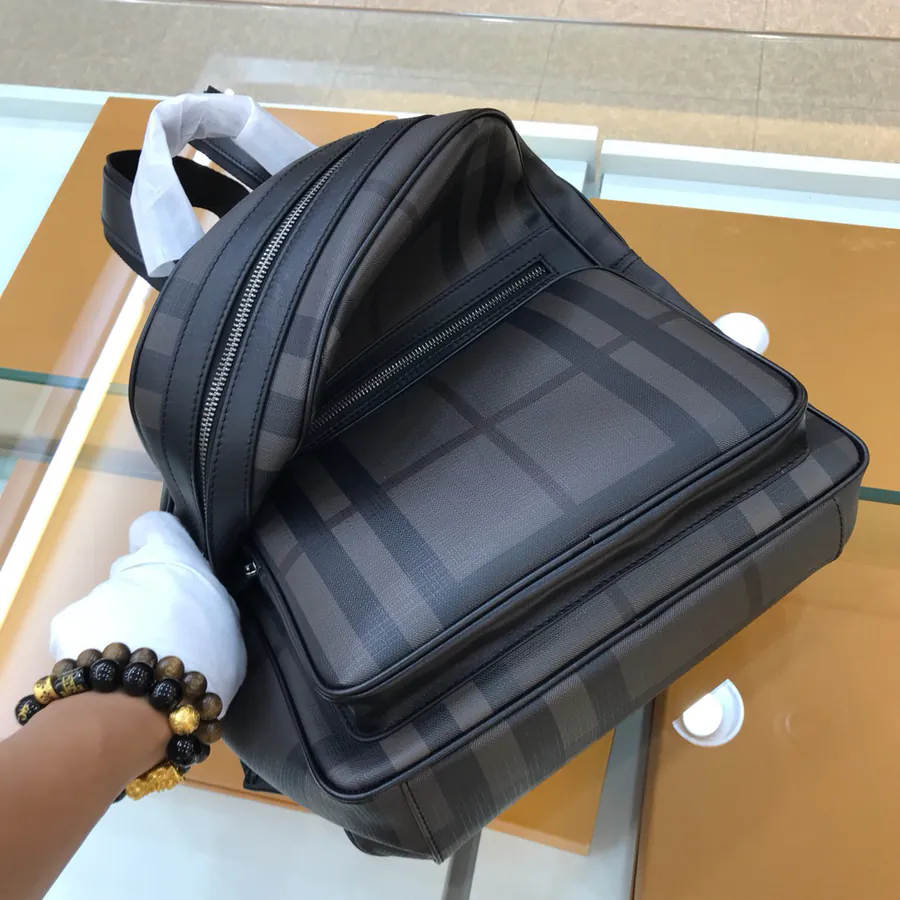 BURBERRY Premium Shoulder Bag with Grained Calfskin