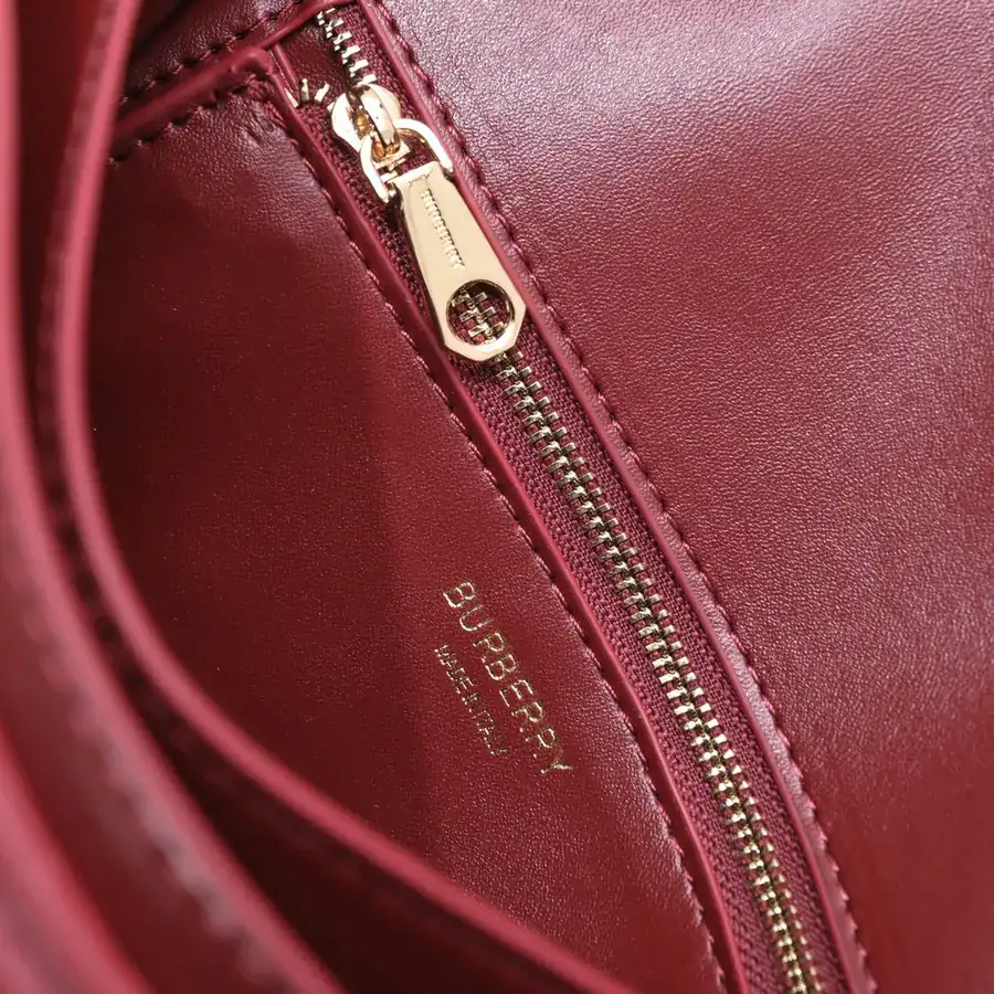 Thomas Burberry Exclusive Logo Buckle Tote