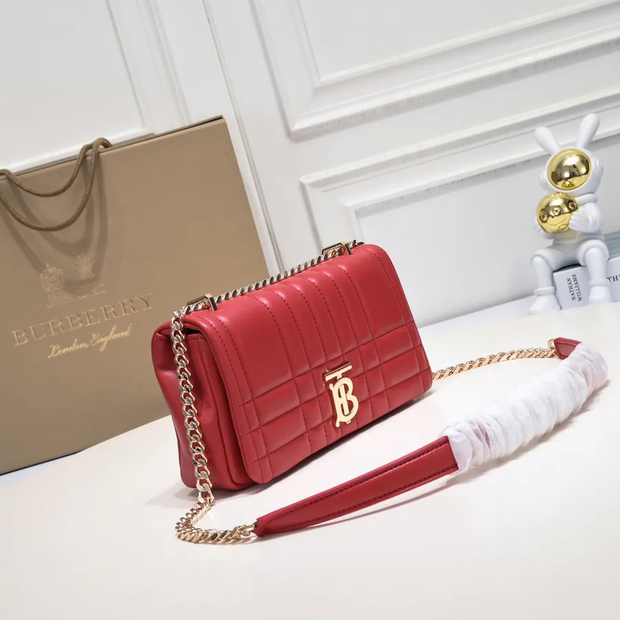 B Family Lola Bucket Bag with Grained Calfskin