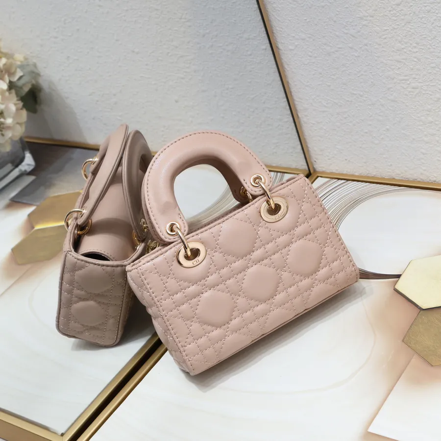 D Joy Mini Crossbody Bag in Genuine Leather